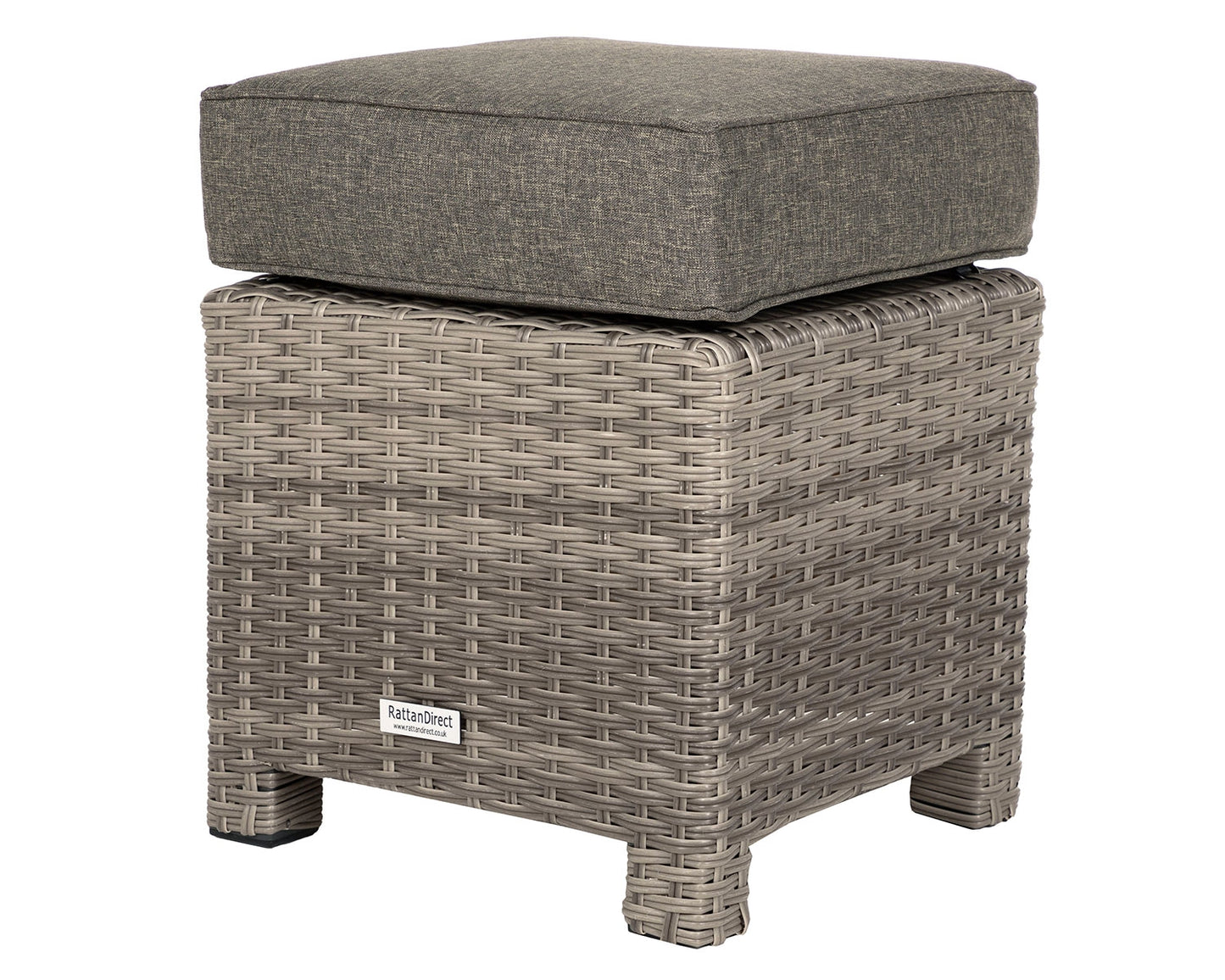 Sorrento Rattan Garden Adjustable Corner Dining Set with Chair in Grey