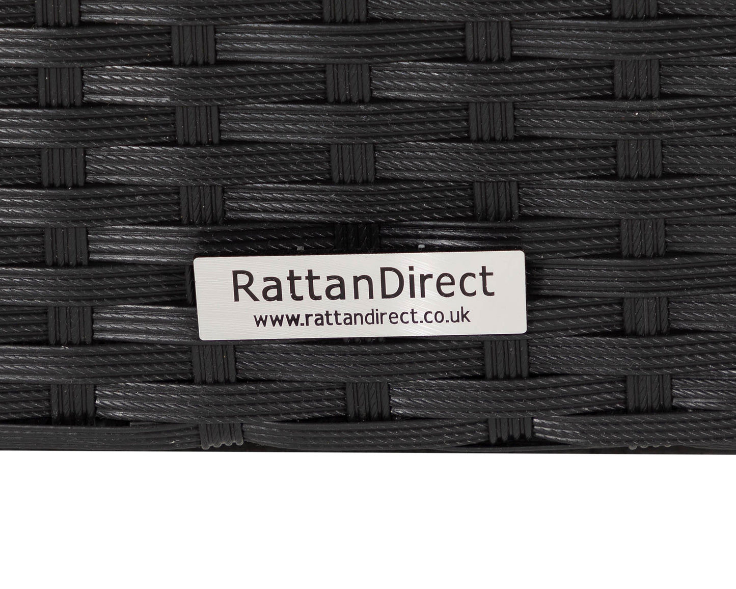 Barcelona 6 Seater Cube Set in Black and Vanilla