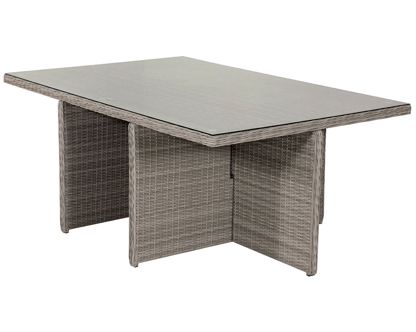 Barcelona 6 Seater Cube Set in Grey