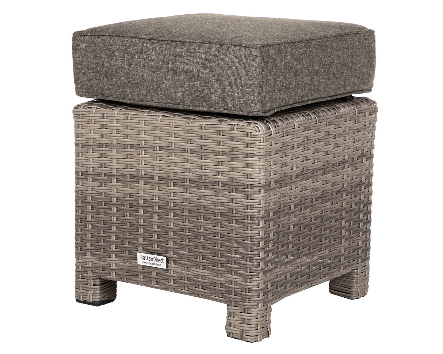 Sorrento Rattan Garden Adjustable Corner Dining Set in Grey