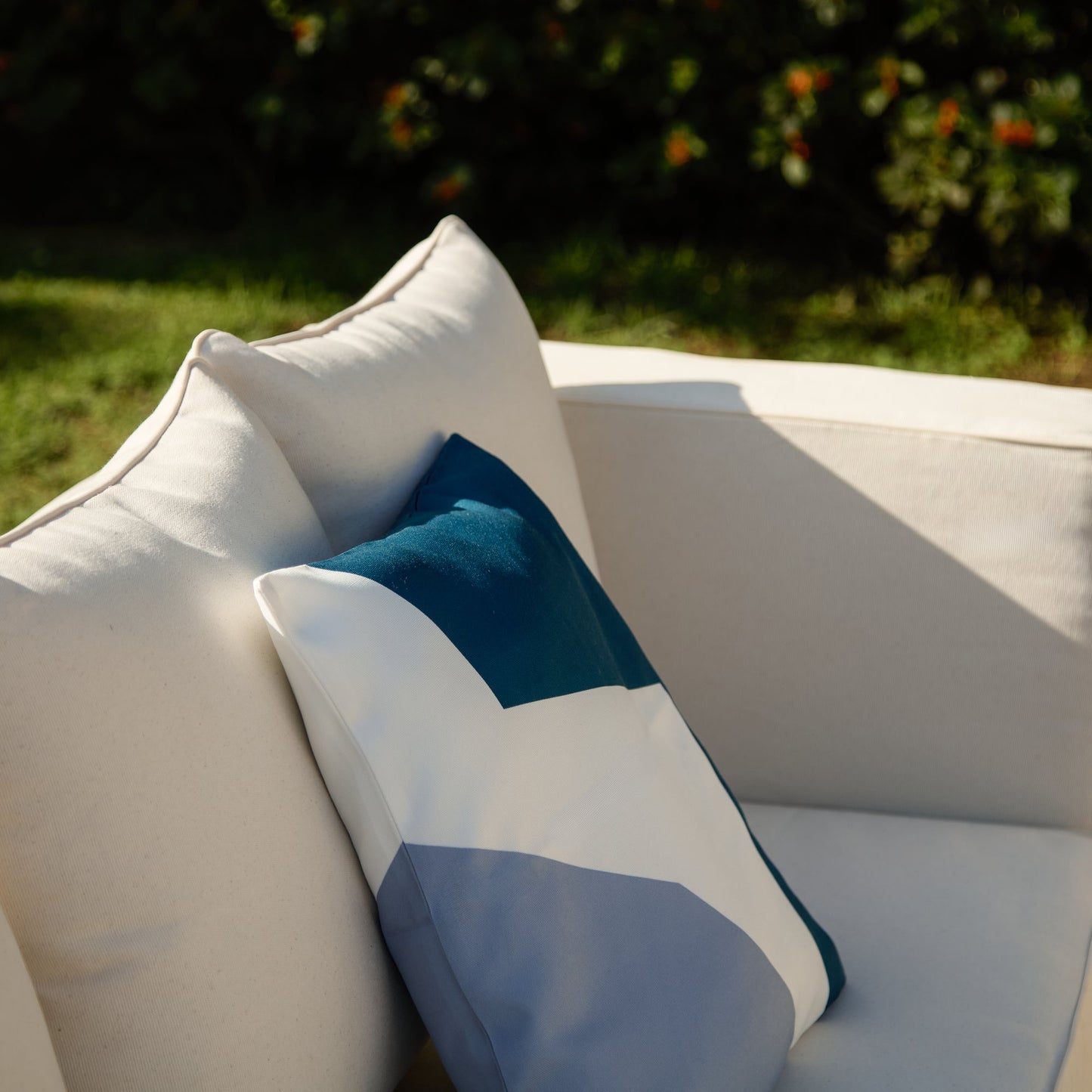 Akira 6 Seater Wooden Sofa Set with Coffee Table - Laura James