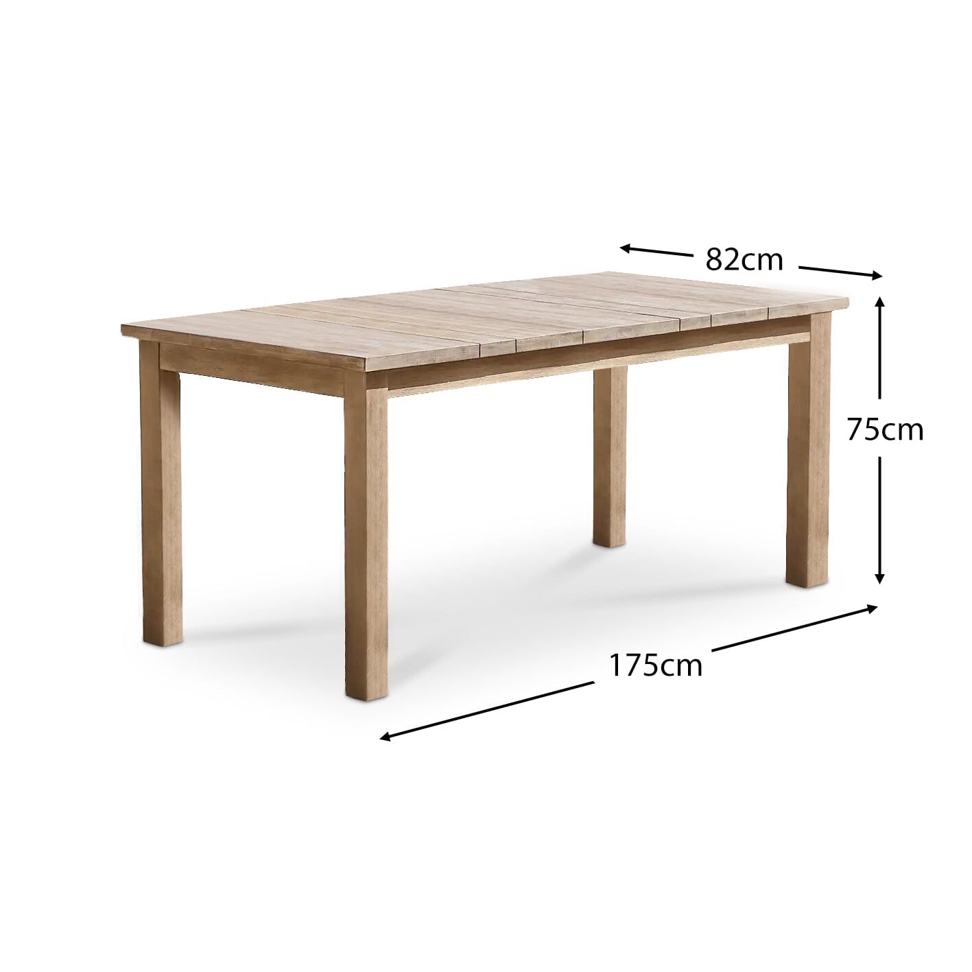 Kuro Wooden Dining Table - Laura James