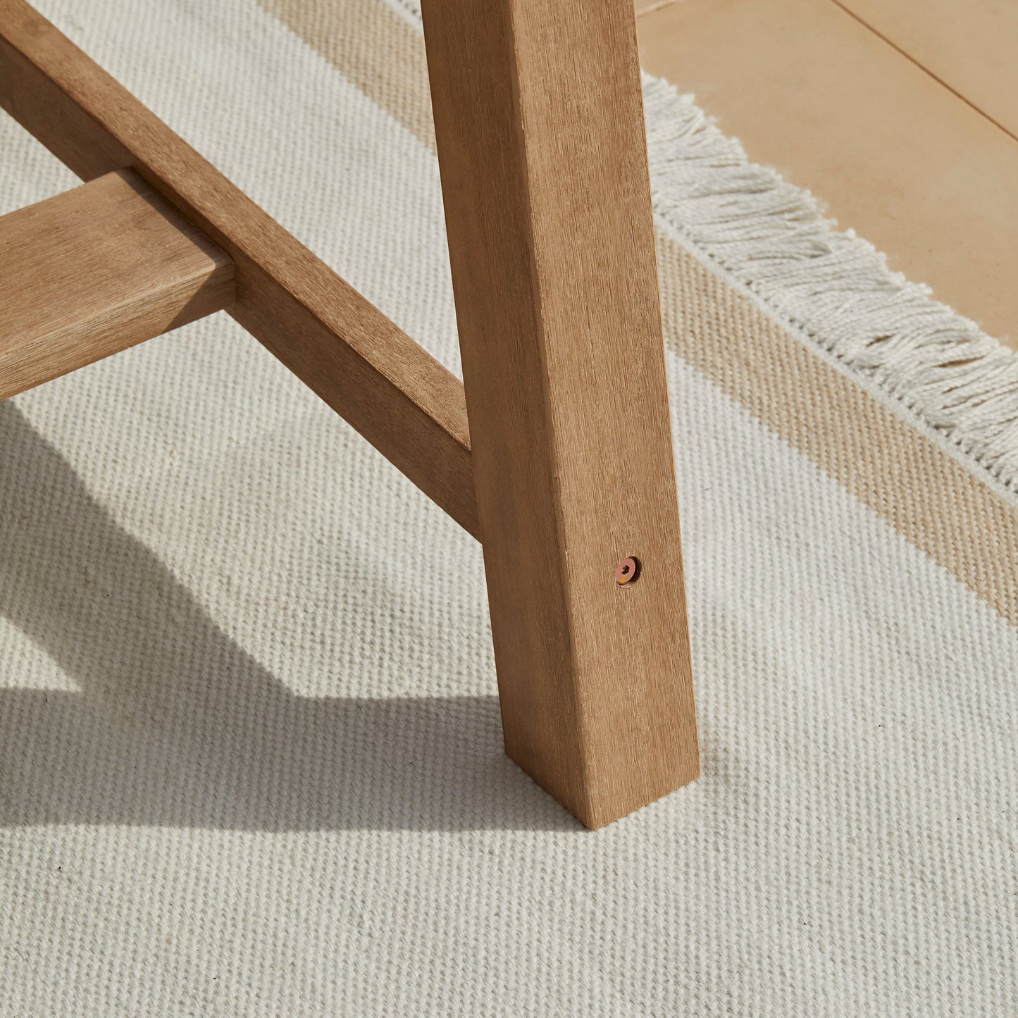 Shiro Wooden Garden Corner Dining Sofa Set - Laura James