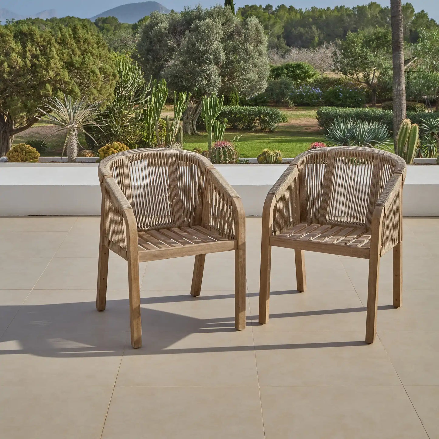 Nala Wooden Dining Chairs - Laura James