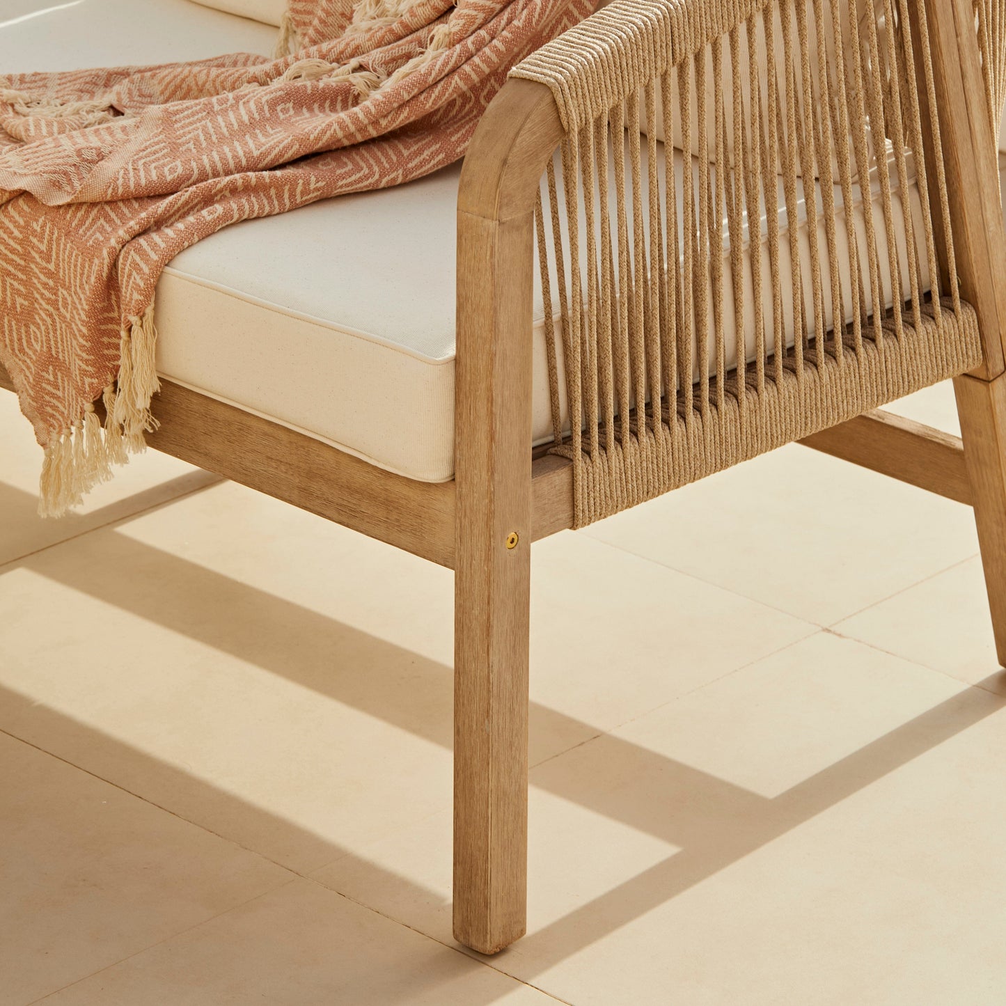 Shiro Wooden Garden Corner Sofa Set
- Laura James