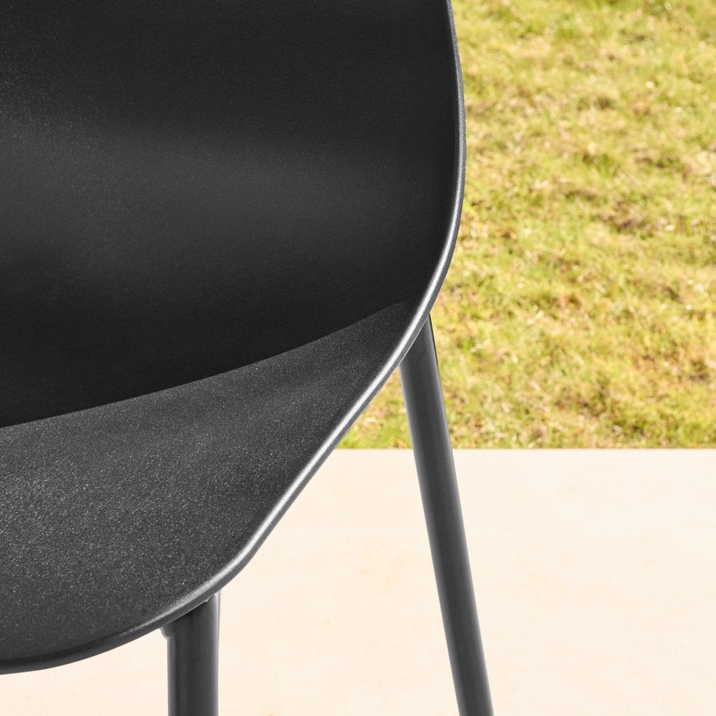 Wren Black Dining Chairs - Set of 4 - Laura James