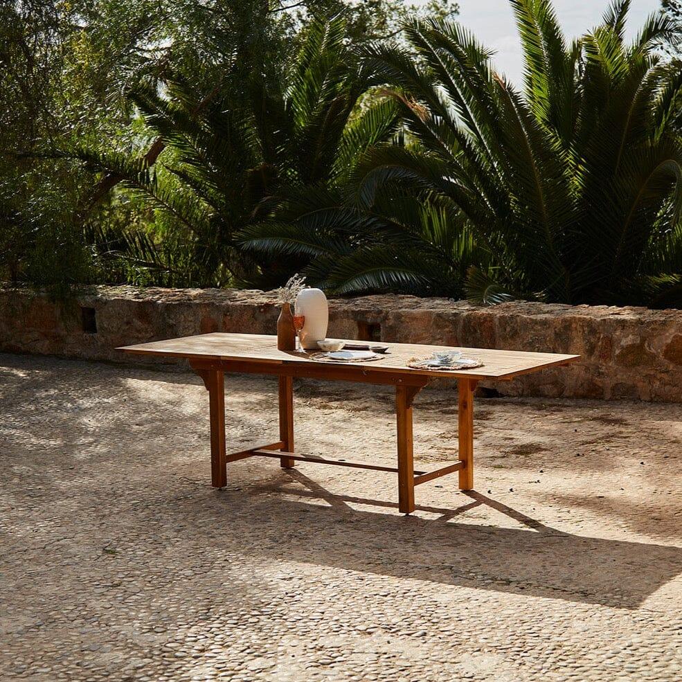 Aspen 8 Seater Wooden Garden Dining Set - 160-240cm - Laura James