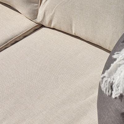 Rowan Wooden Garden 2 Armchairs & Coffee Table - Natural