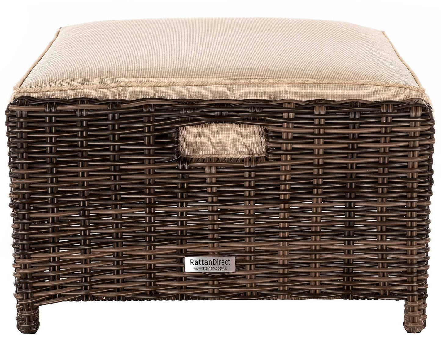 Ascot 2 Seat Sofa in Truffle and Champagne