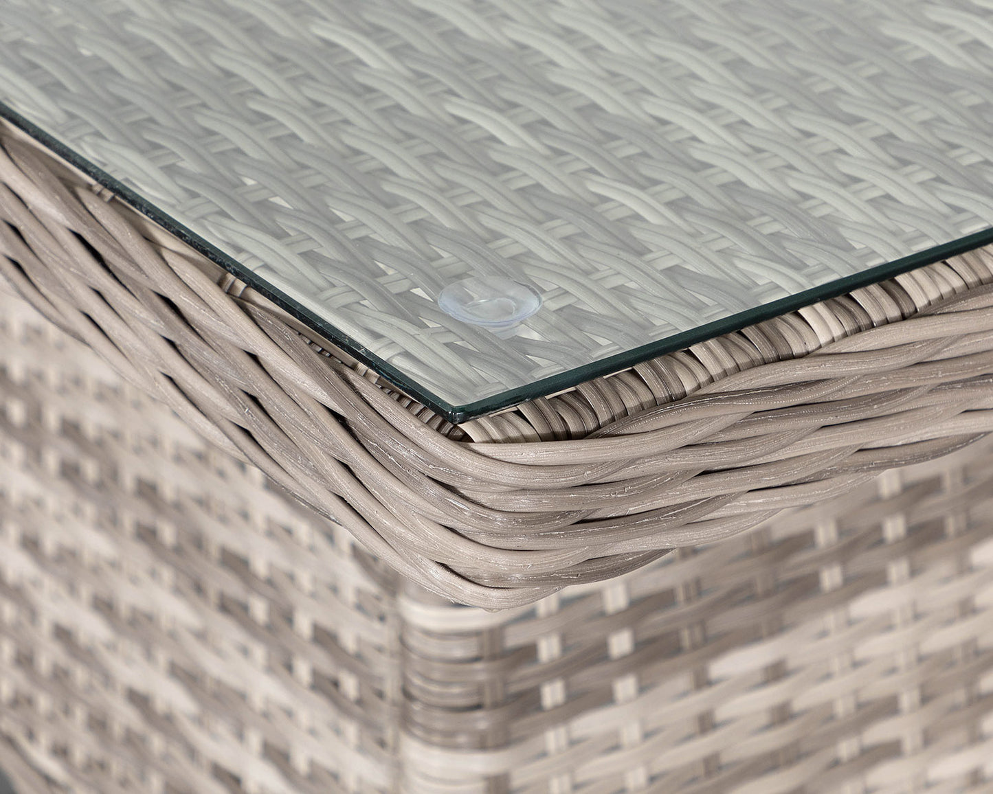 Cambridge 4 Stackable Chairs and Large Rectangular Dining Table Set in Grey