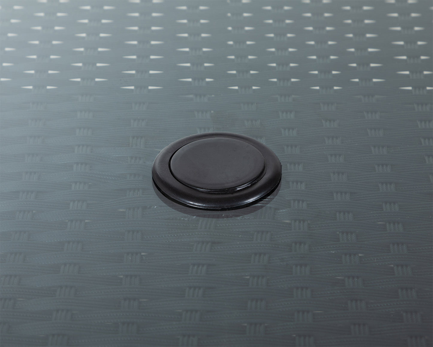 Cambridge 6 Chairs and Small Rectangular Dining Table Set in Black and Vanilla