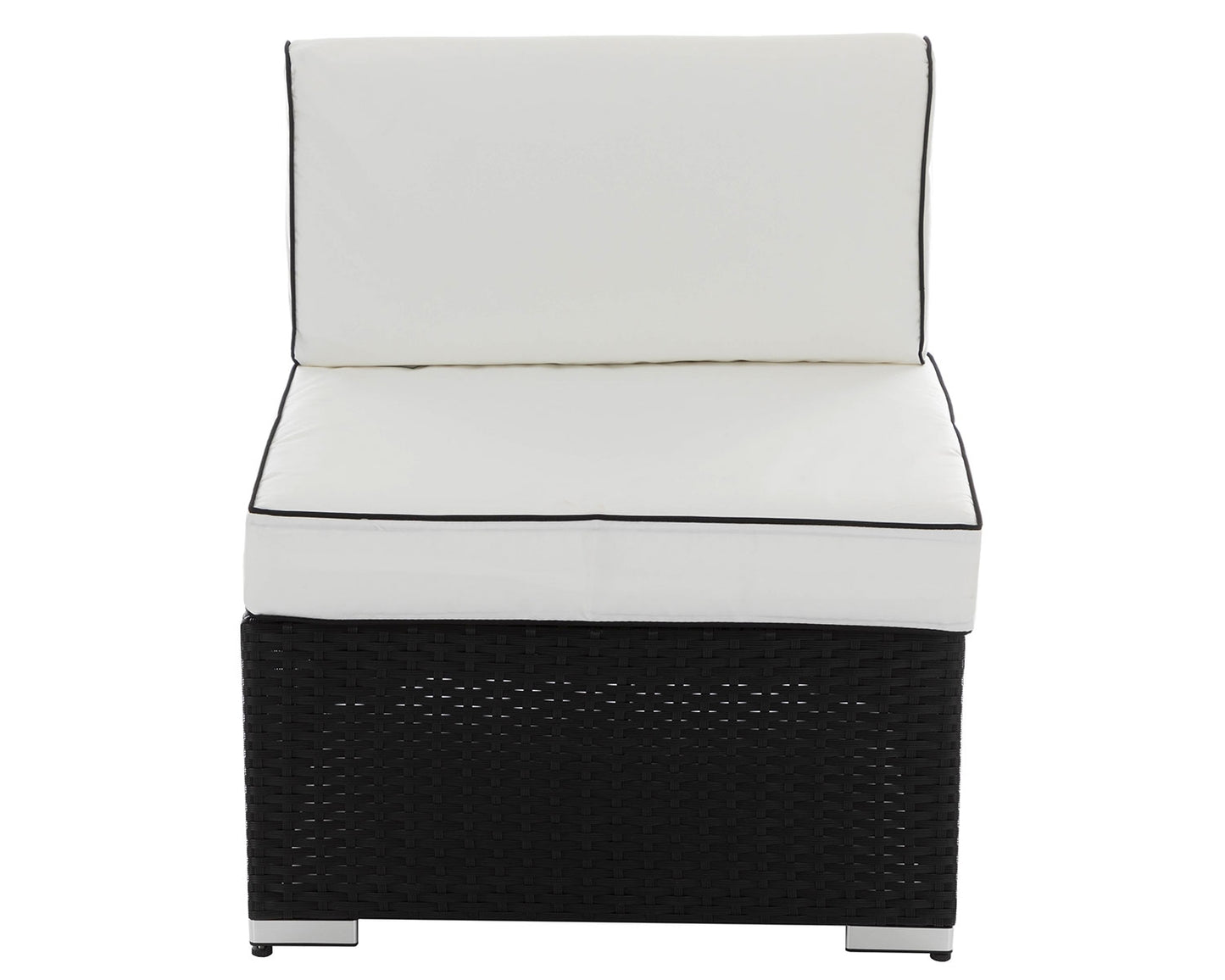 Florida Bistro Set - Black and Vanilla