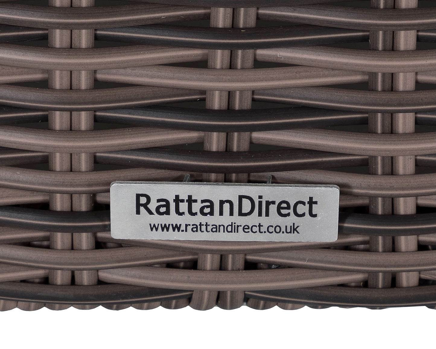 Monaco Rattan Garden Righthand Corner Sofa Set in Premium Truffle Brown and Champagne