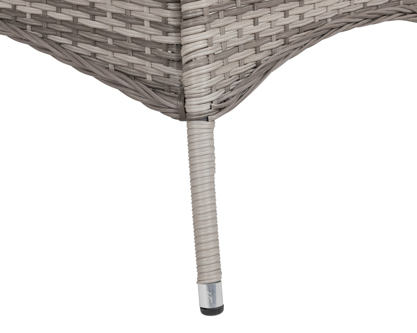 Riviera 4 Dining Chairs and Rectangular Dining Table in Grey