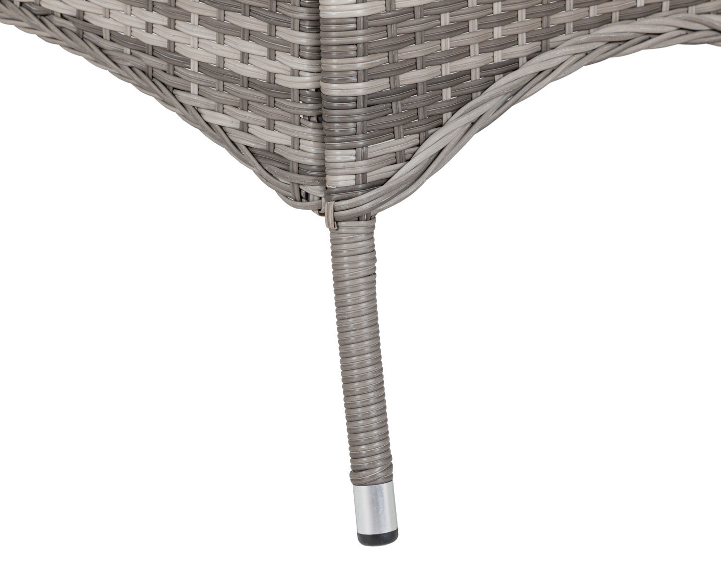 Riviera 6 Dining Chairs and Small Rectangular Dining Table in Grey