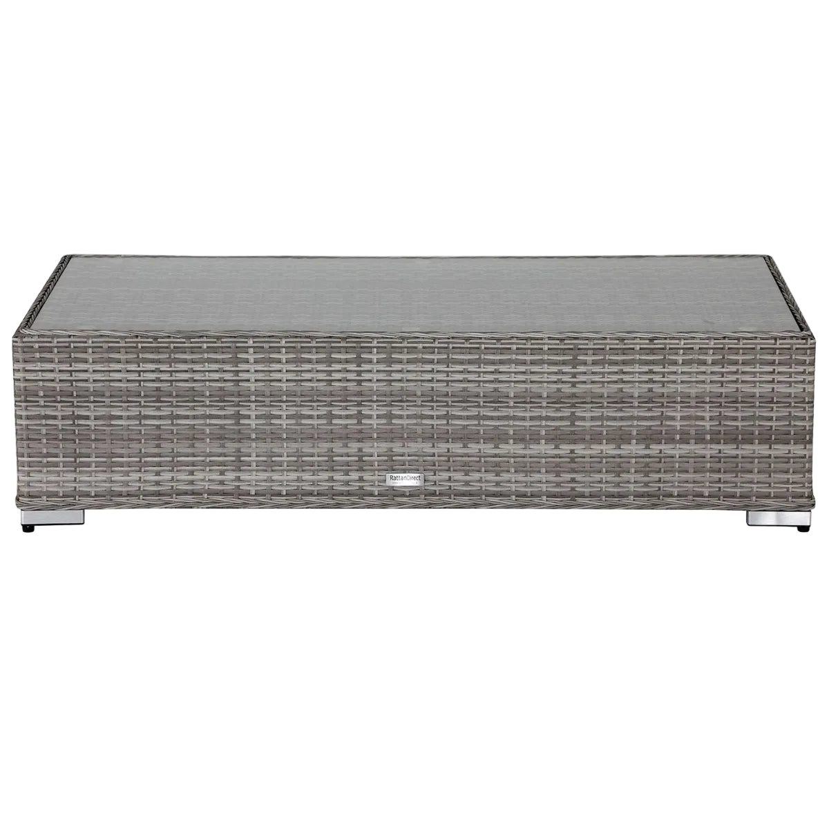 Monaco Ottoman in grey