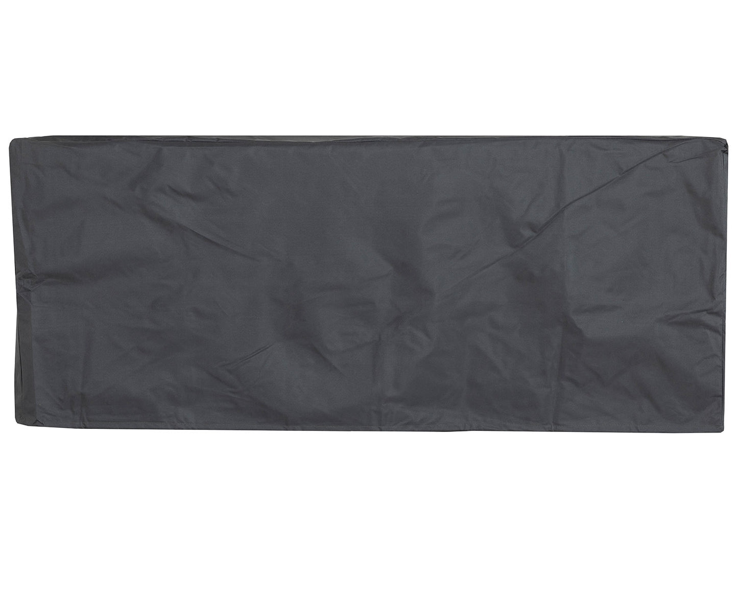 Ascot 2 Seater Rattan Garden Sofa in Black and Vanilla