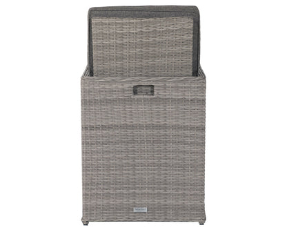 Barcelona 4 Seater Cube Set in Grey