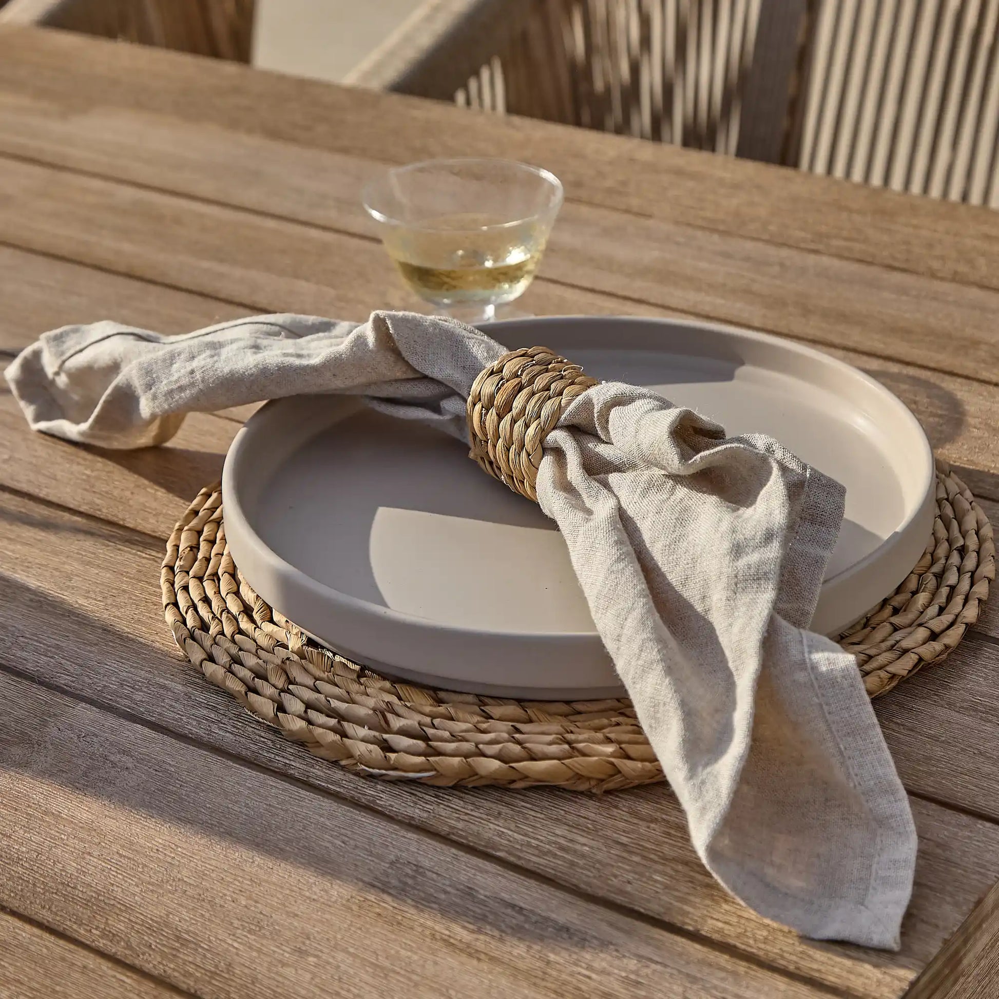 Nala String Outdoor Dining Chairs - Laura James 