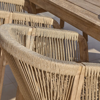 Nala String Outdoor Dining Chairs - Laura James 