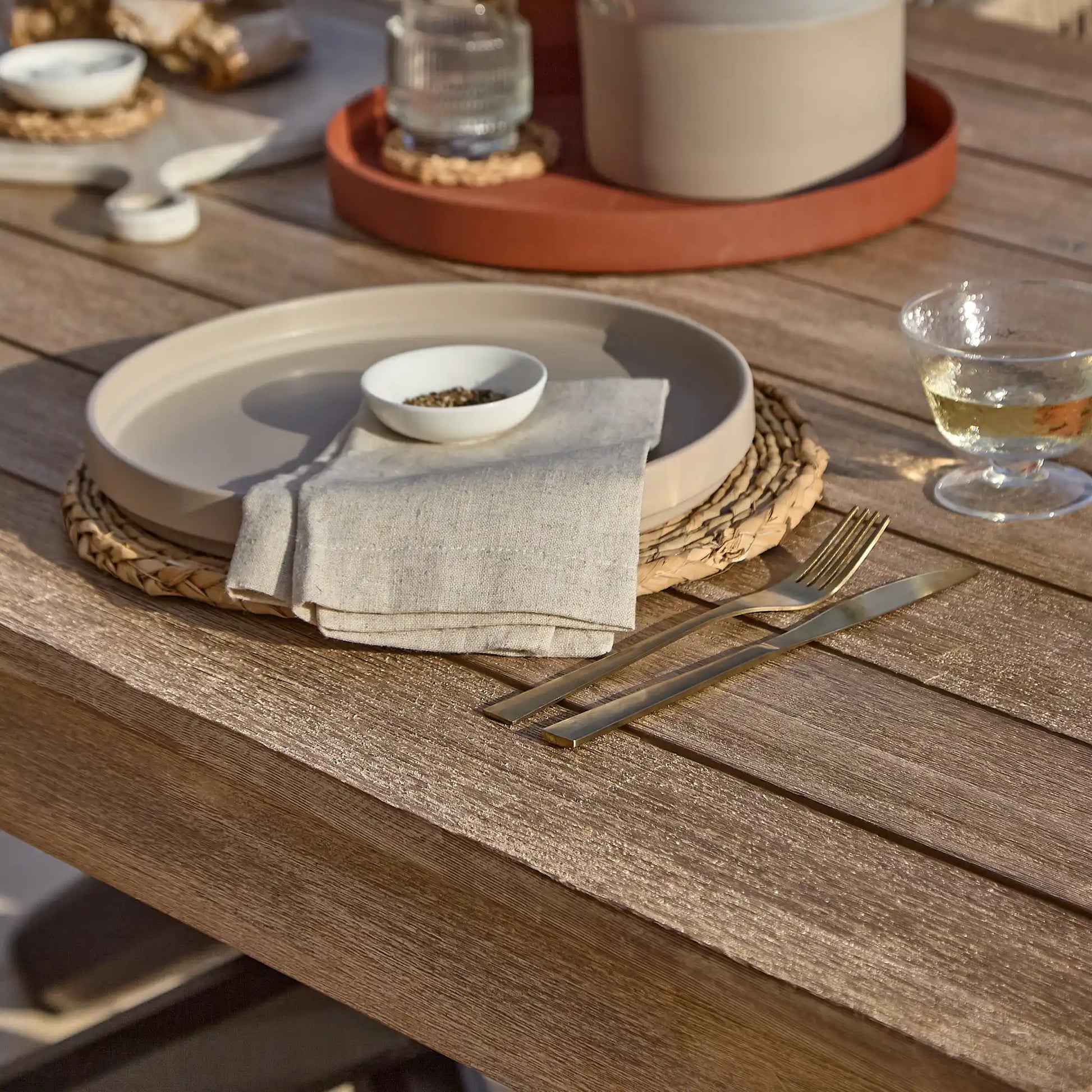 Nala String Outdoor Dining Chairs - Laura James 