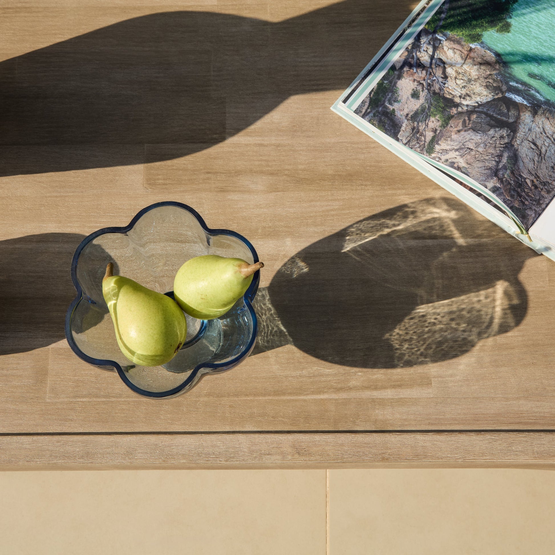 Akira 6 Seater Wooden Sofa Set with Coffee Table - Laura James