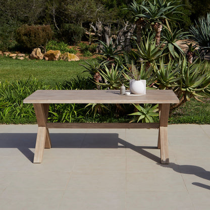 Charlotte 6 Seater Wooden Garden Dining table - Laura James 