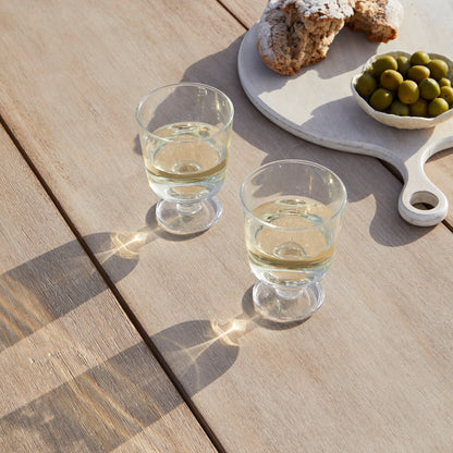 Charlotte 6 Seater Wooden Garden Dining Set with  Charlotte Benches - Laura James 