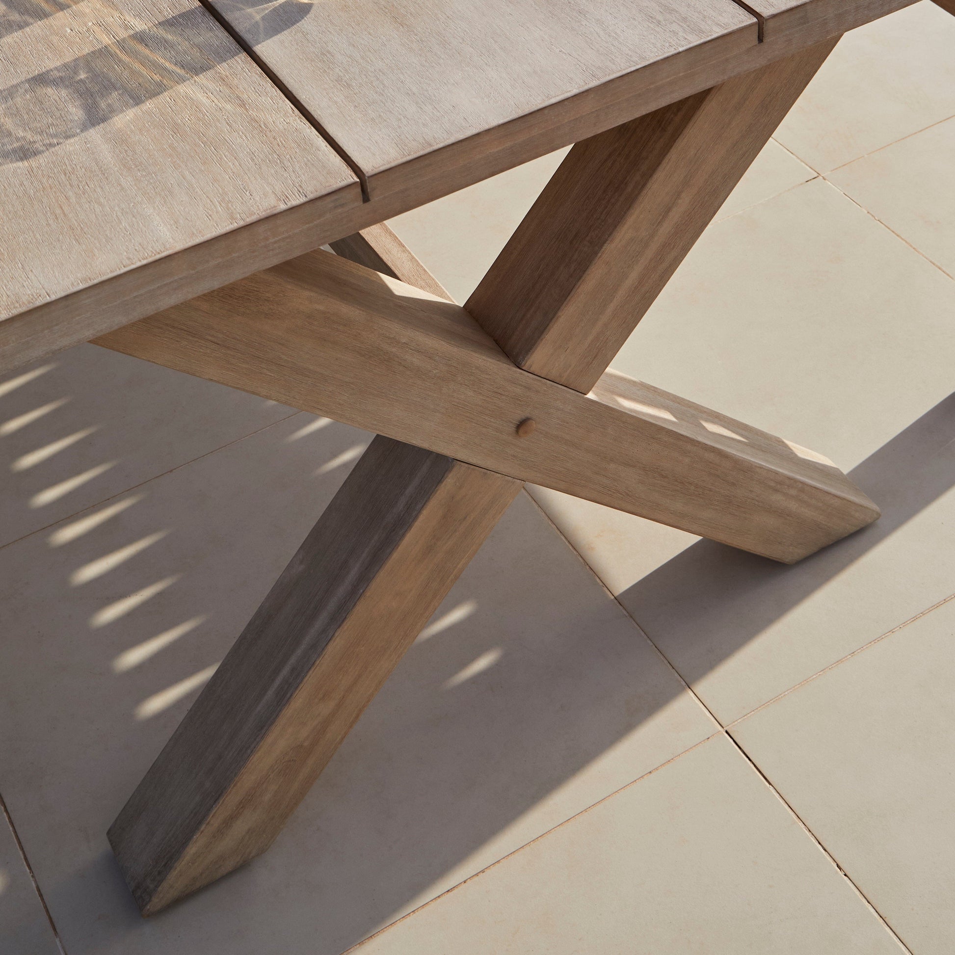 Charlotte 6 Seater Wooden Garden Dining Set with  Charlotte Benches - Laura James 