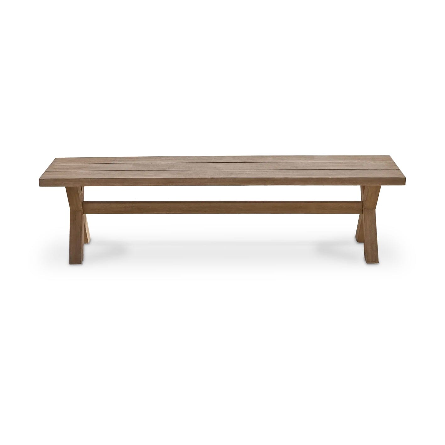Arbor Dining Bench - Brushed Light Acacia 