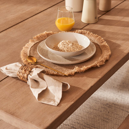 Charlotte 6 Seater Dining Table Set with Benches - Laura James