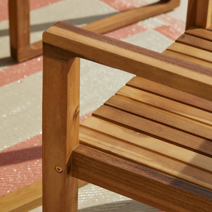 Lennox Wood Armchair - Set of 2 - Laura James 