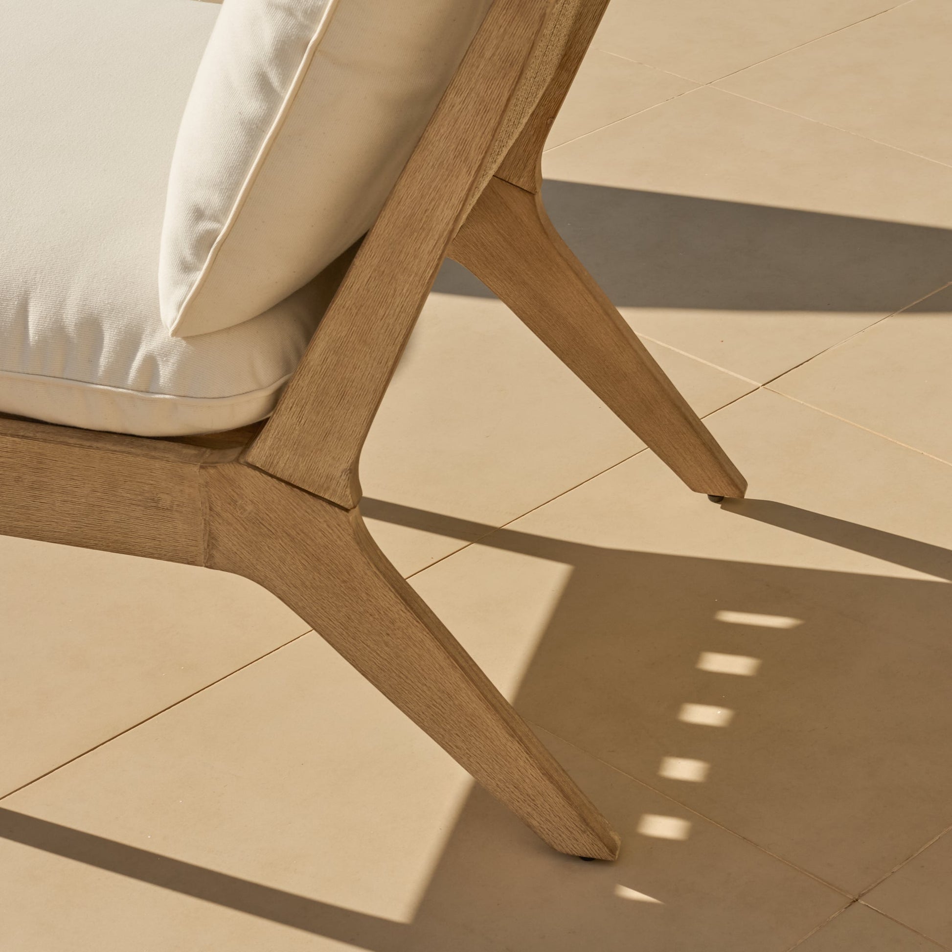 Mali Wooden Garden Sofa Set with Coffee Table & 2 Mali Chairs - Laura James