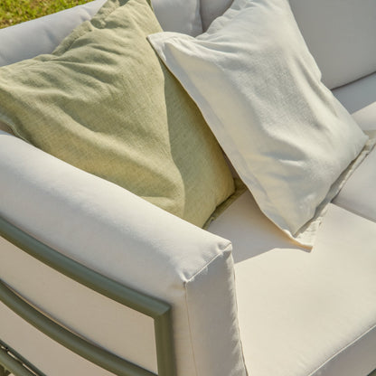 Wilder 2 Seater Garden Sofa - Olive Green - Laura James