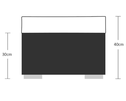 Florida Bistro Set with Small Square side Table - Premium Truffle Brown and Champagne