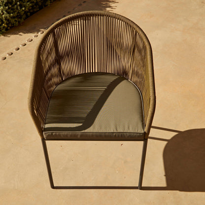 Amelia 8 Seater Wooden Garden Dining Set with 8 Hali Green Chairs - Light Brushed Acacia with Black Legs