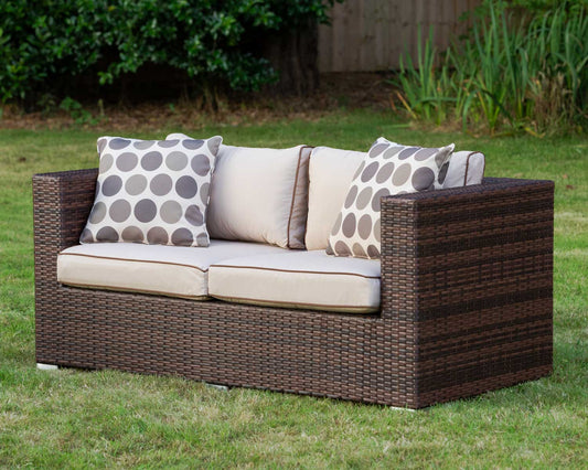Ascot 2 Seater Sofa Premium Rattan Furniture Cover