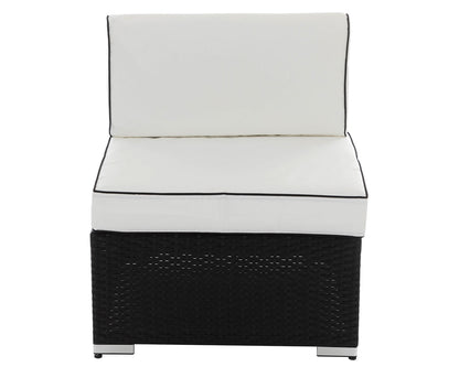 Florida Bistro Set - Black and Vanilla