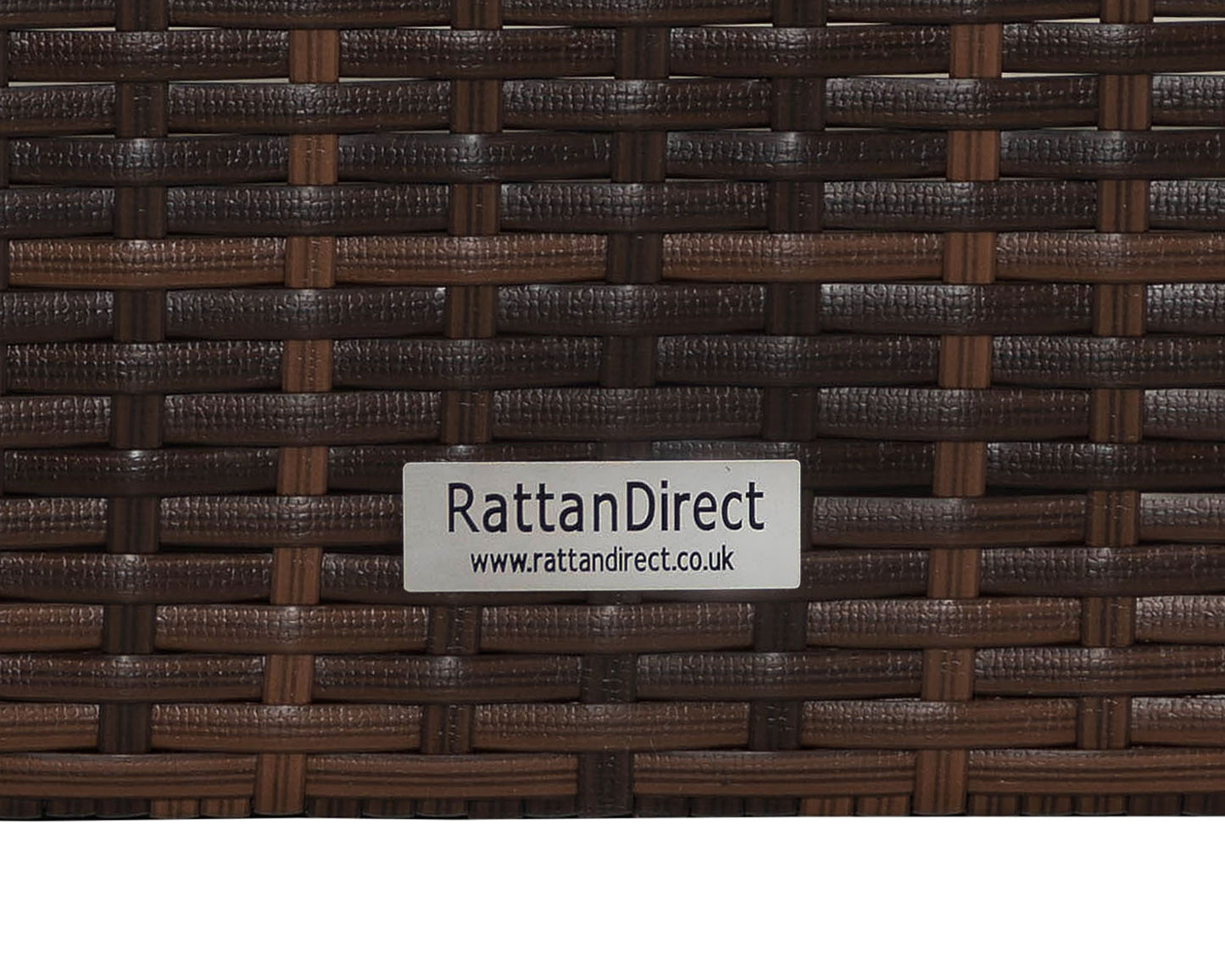 Monaco Rattan Garden Lefthand Corner Sofa Set in Chocolate and Cream