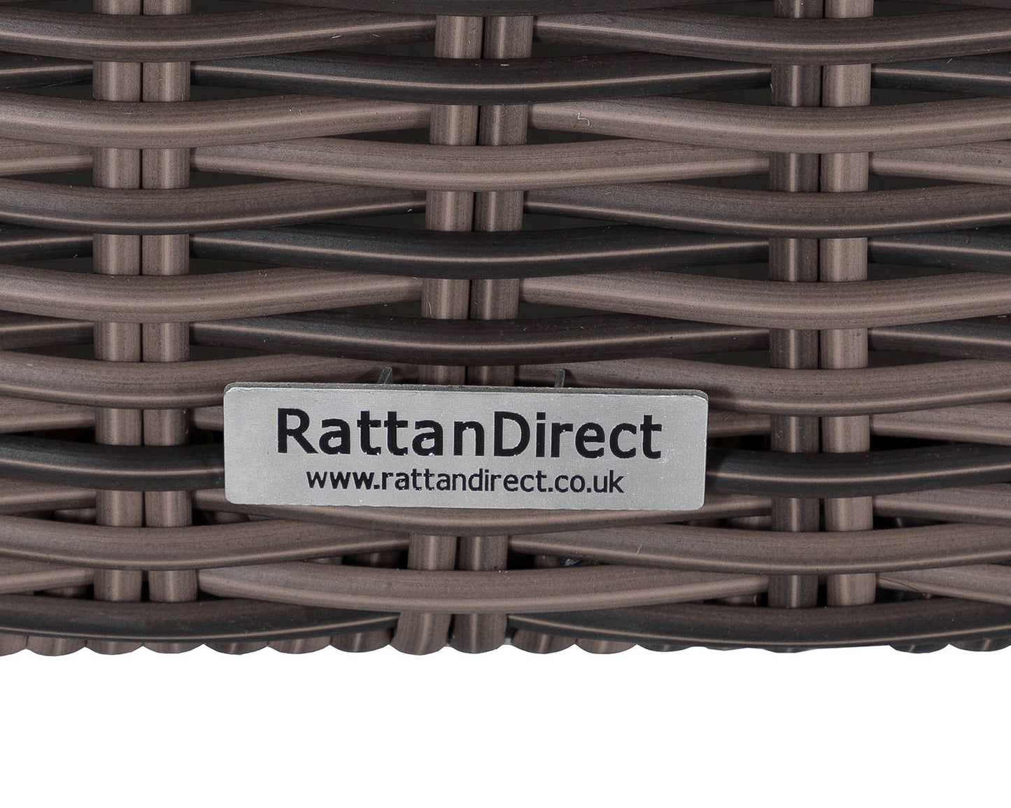 Monaco Rattan Garden Lefthand Corner Sofa Set in Premium Truffle Brown and Champagne