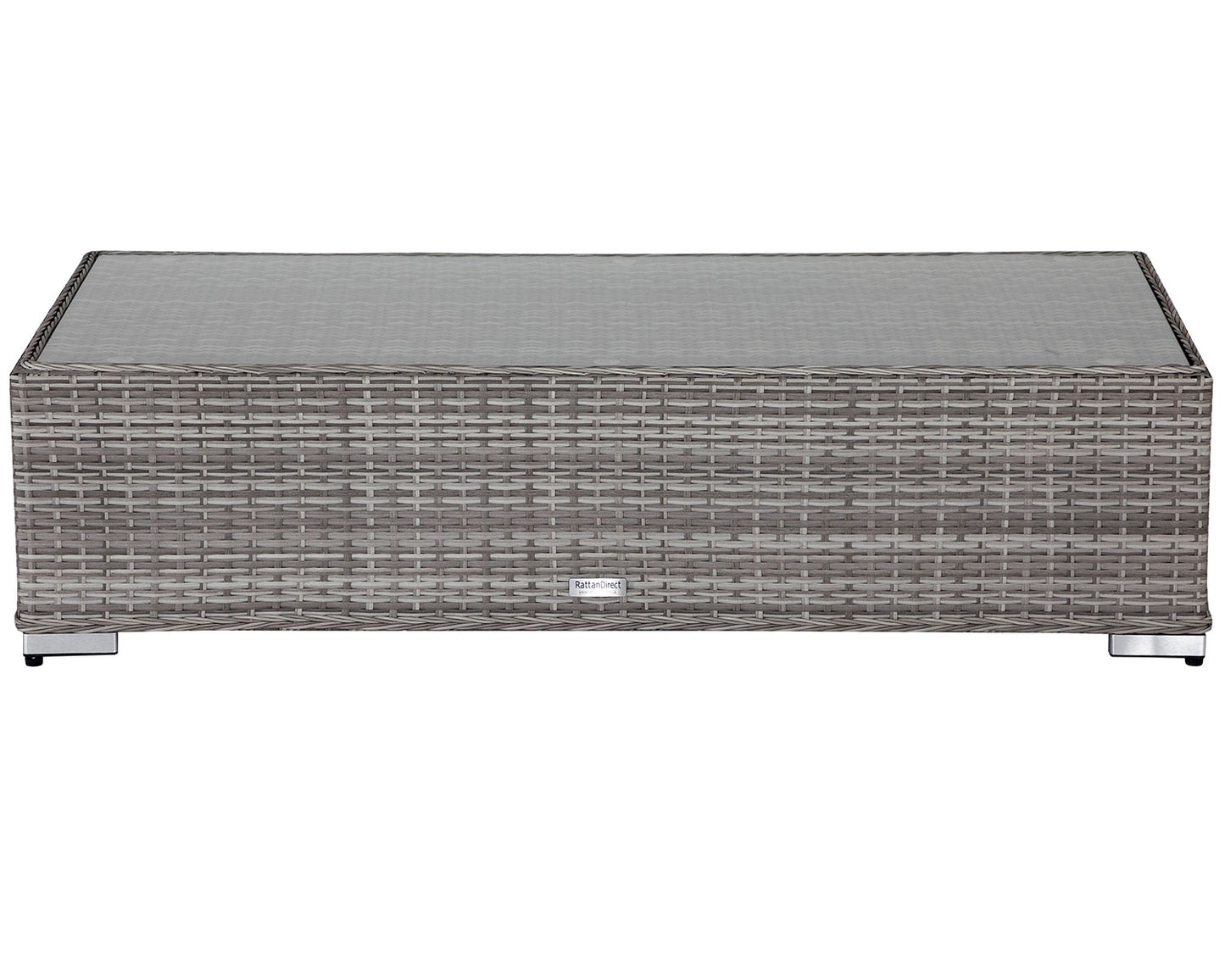 Monaco Rattan Garden Lefthand Corner Sofa Set in Grey