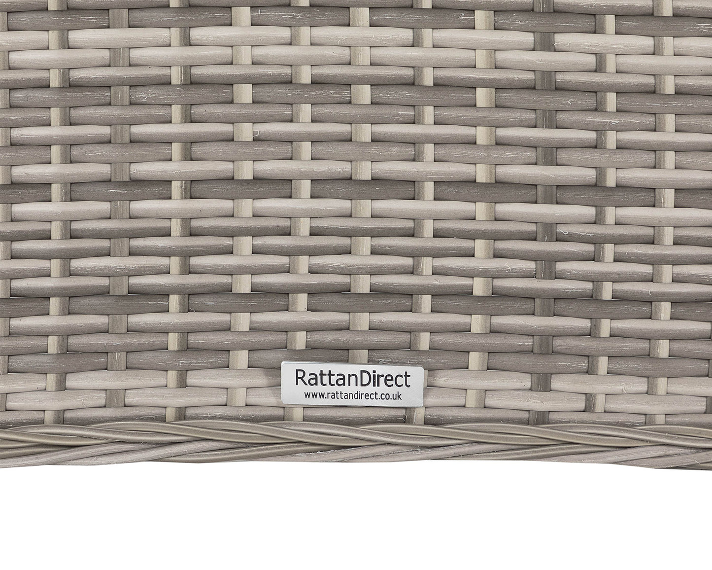 Roma 6 Stackable Chairs and Small Rectangular Dining Table in Grey