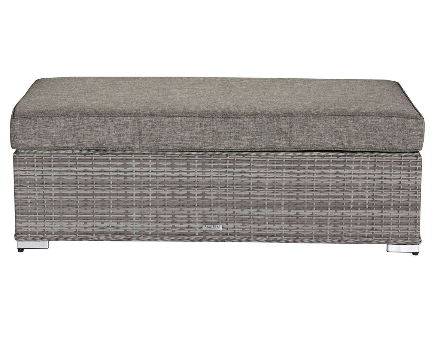 Monaco Ottoman in grey