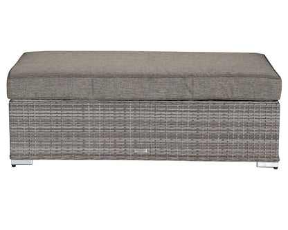 Monaco Ottoman in grey