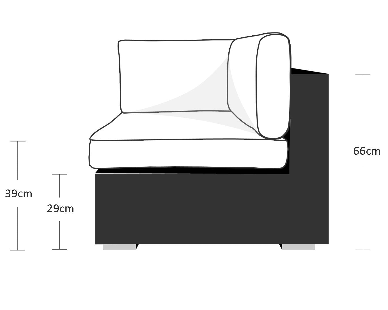 Florida Bistro Set with Small Square side Table - Premium Truffle Brown and Champagne